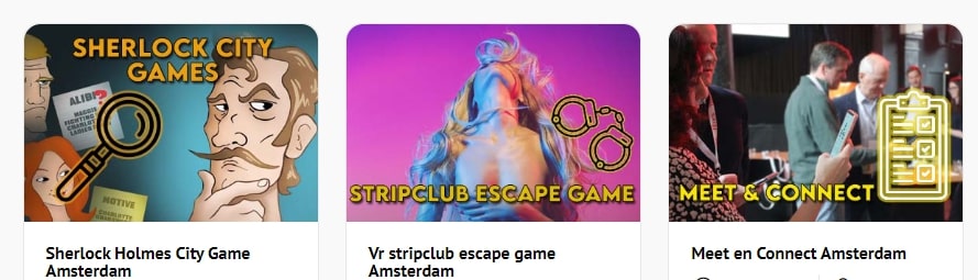 bedrijfsuitje amsterdam